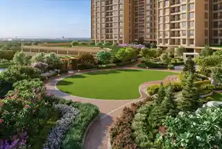 Landscaped Garden at Mextech Miraya Trinity
